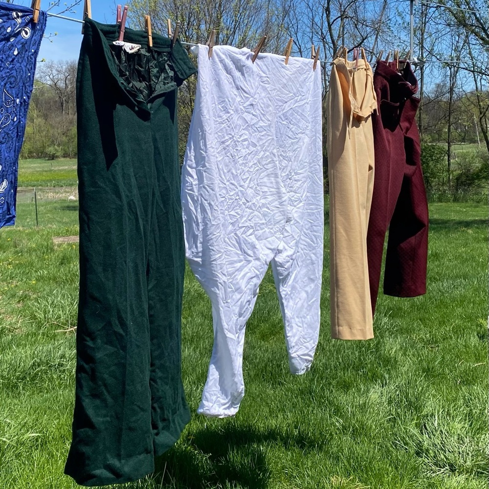 Vintage lot of vintage retro clothing 4 pieces.  Men/women mix